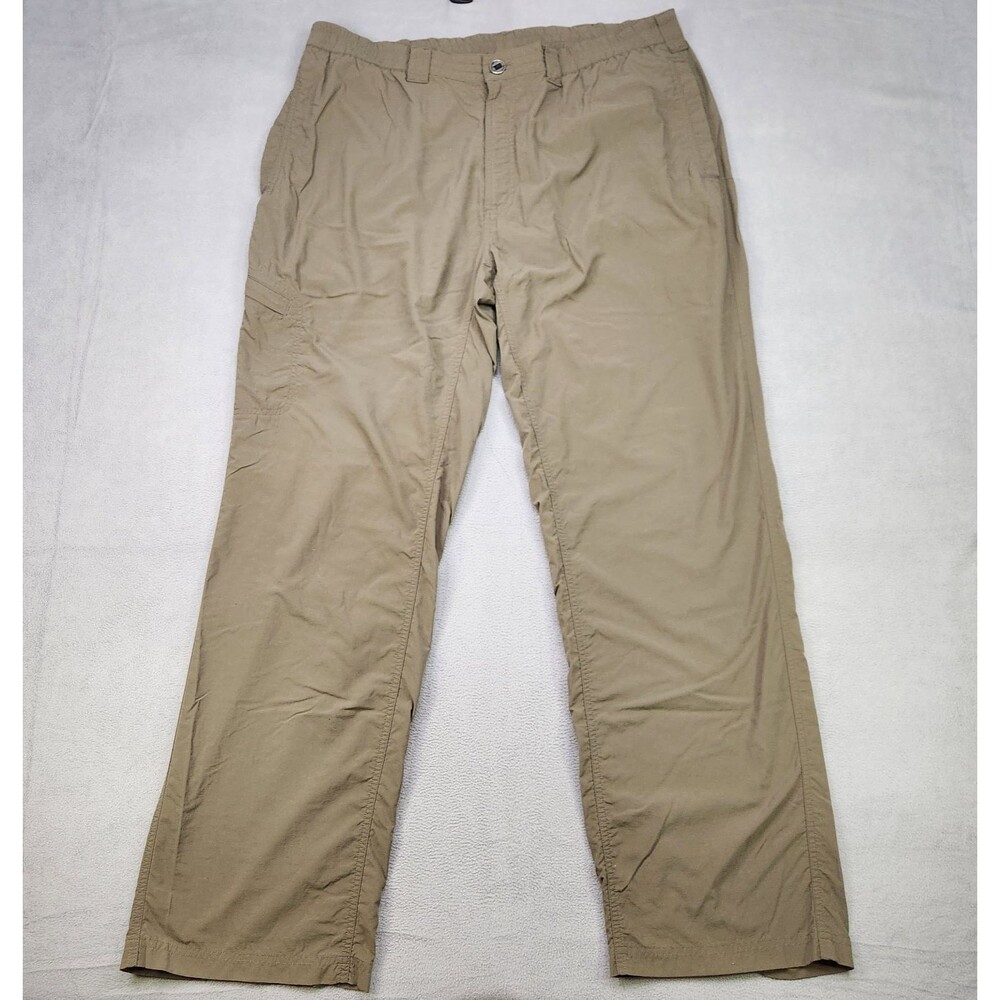 ExOfficio Pants Men's L Brown Cargo Hiking Camping Outdoor Performance Nylon